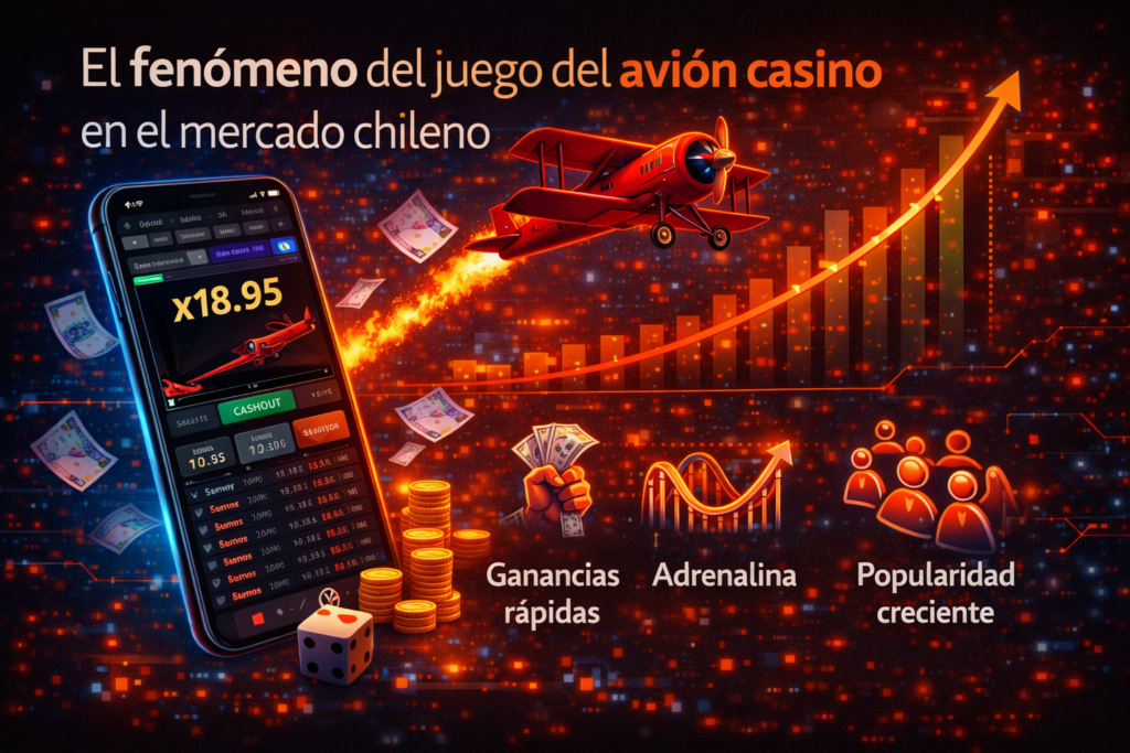 El fenómeno del juego del avión casino en el mercado chileno